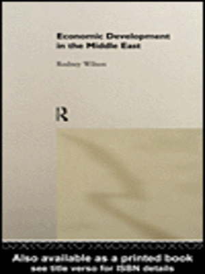 cover image of Economic Development in the Middle East